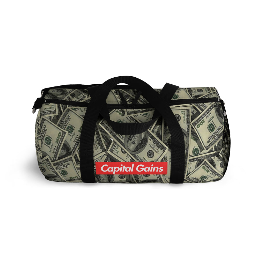 Money Print Duffel Bag – "Capital Gains" Travel & Gym Bag