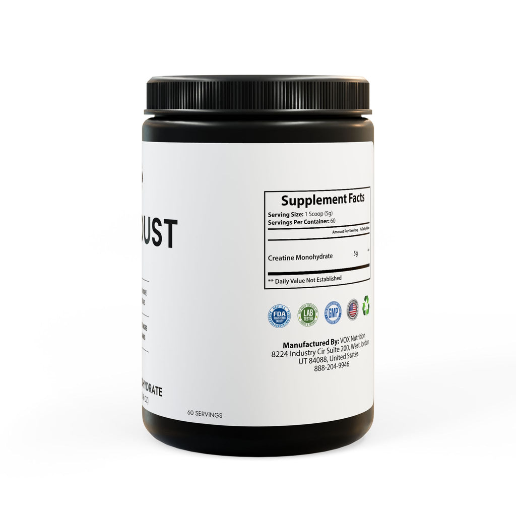 DEAL DUST Creatine Monohydrate Supplement (300g, 10.58oz)
