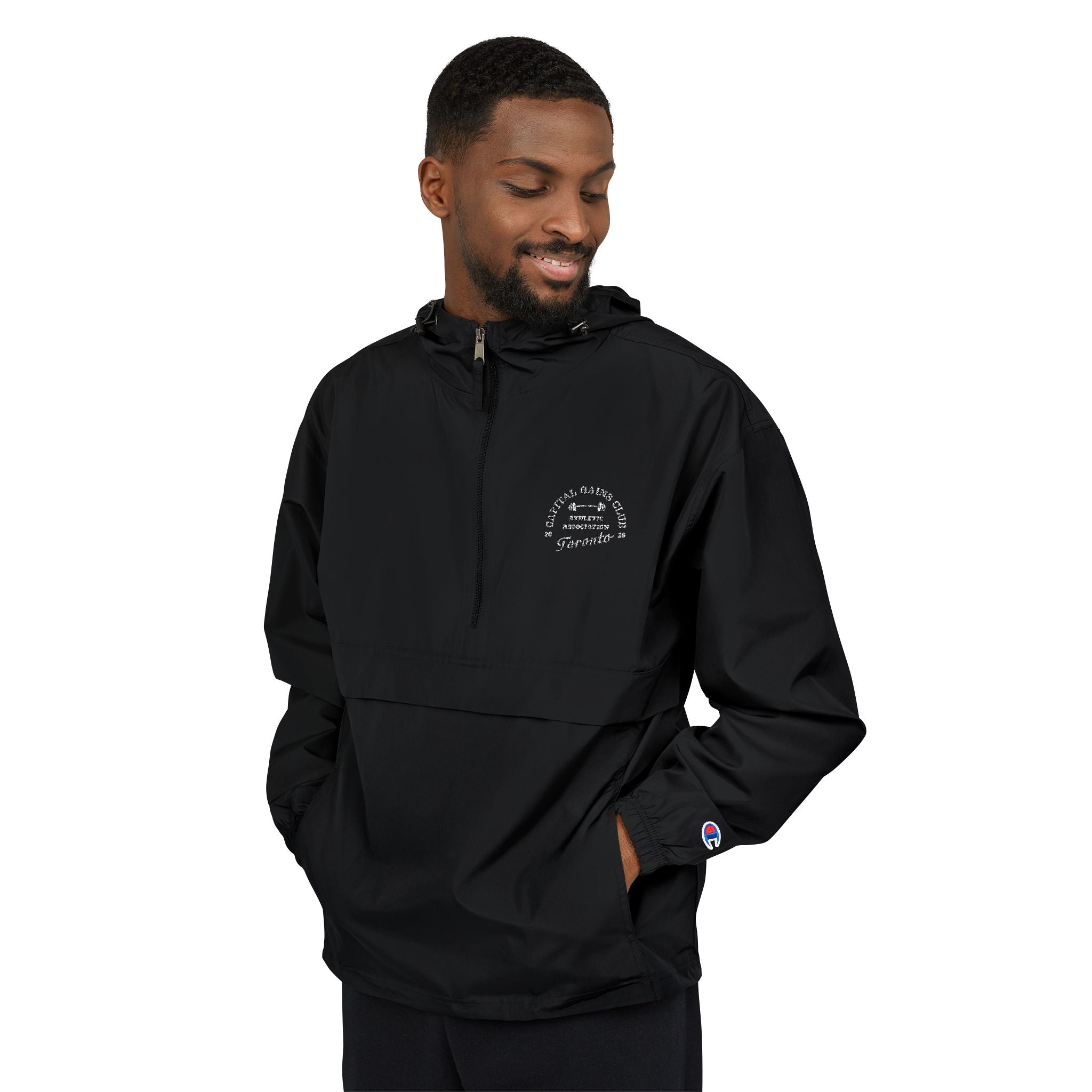 Champion x Realist - "Capital Gains Club" - Unisex Packable Anorak Jacket