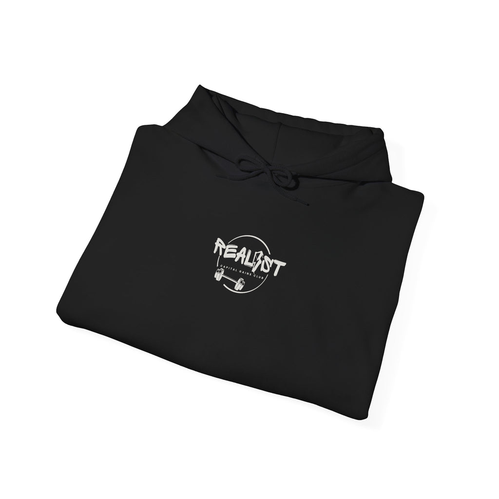 Capital Gains Hoodie — Graphic Streetwear Sweatshirt with 'Capital Gain' Back Print