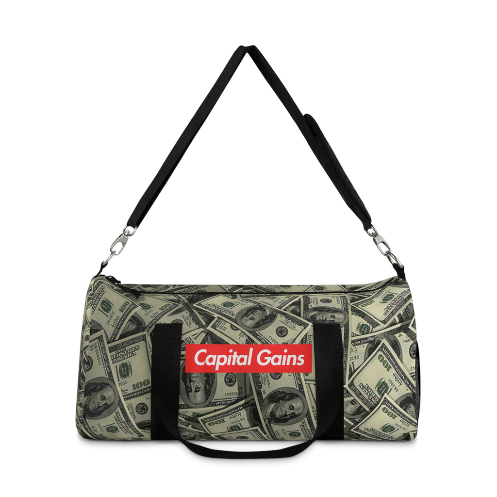 Money Print Duffel Bag – "Capital Gains" Travel & Gym Bag