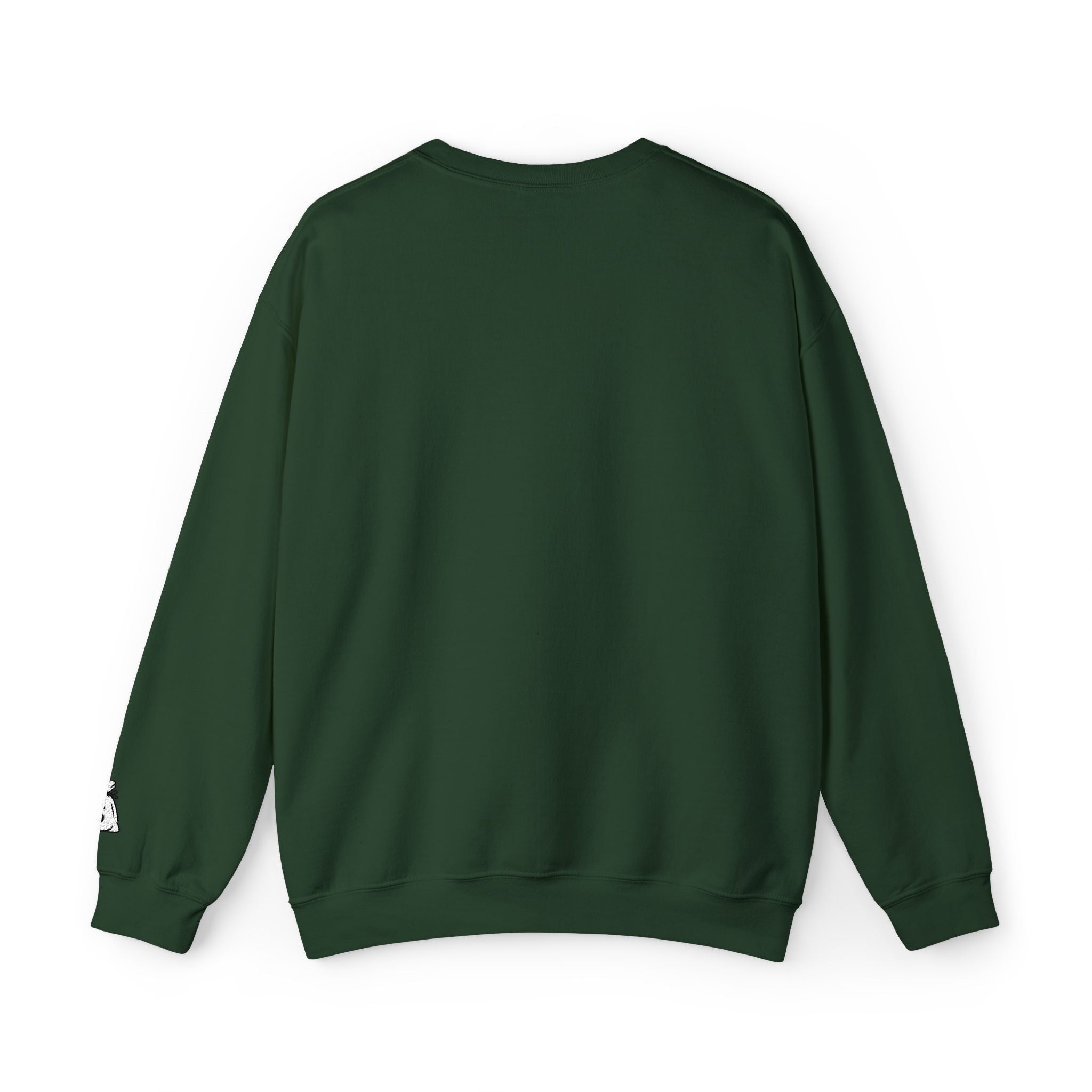 DEALS Crewneck Sweatshirt — Vintage Collegiate Black Pullover