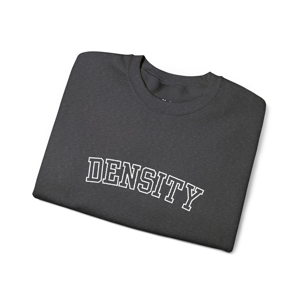 Density Crewneck Sweatshirt — Vintage College Graphic Pullover