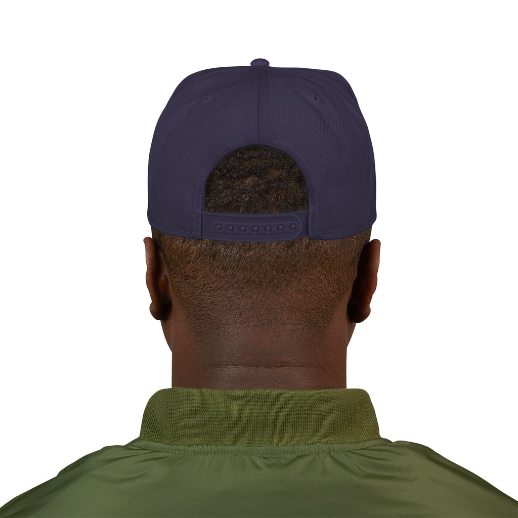 Capital Gains Club — Embroidered Fitness Snapback Hat — Vintage ‘Fitness’ Logo Cap