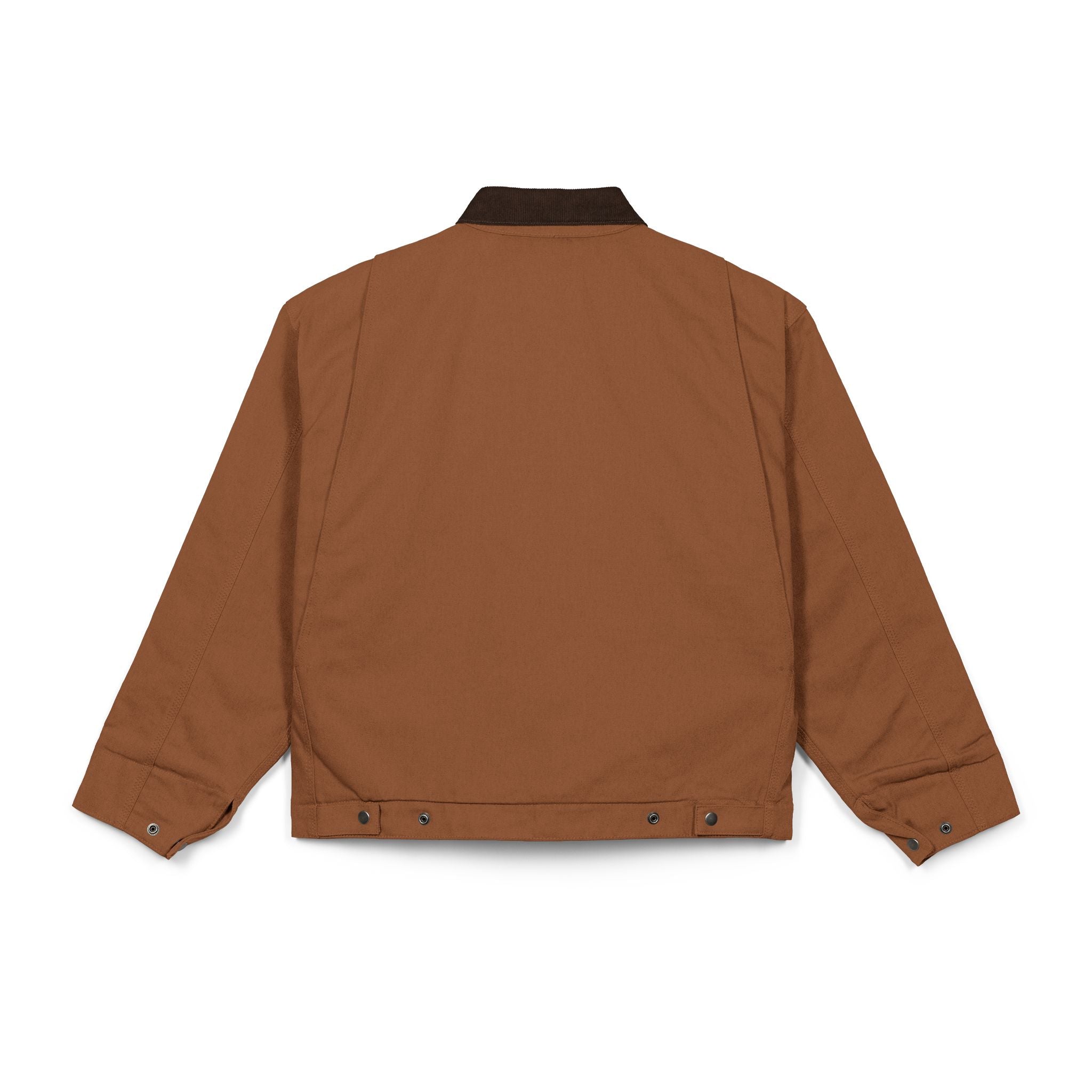 Work Jacket — Embroidered Heavy-Duty Duck Cloth Jacket with Chest Logo