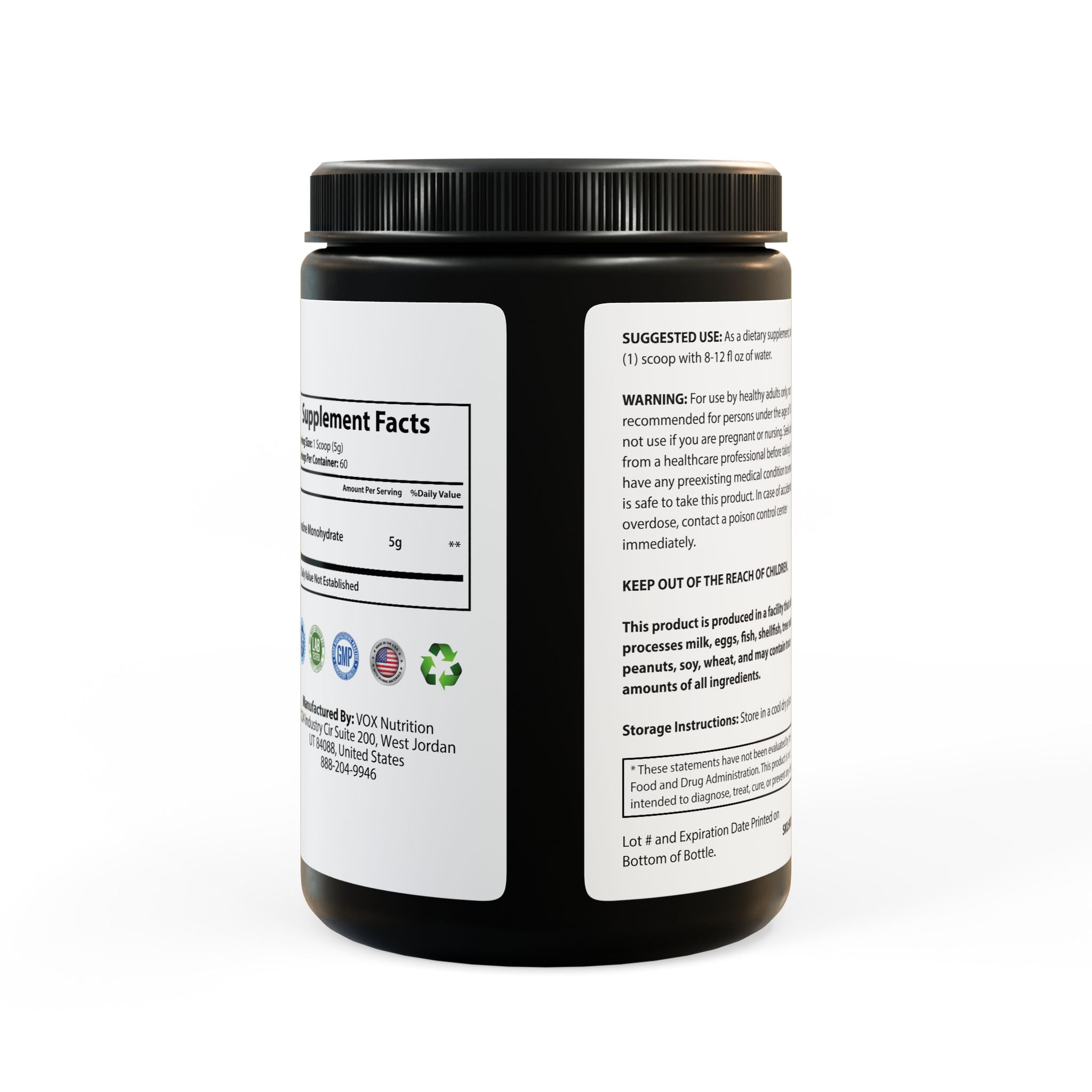 DEAL DUST Creatine Monohydrate Supplement (300g, 10.58oz)