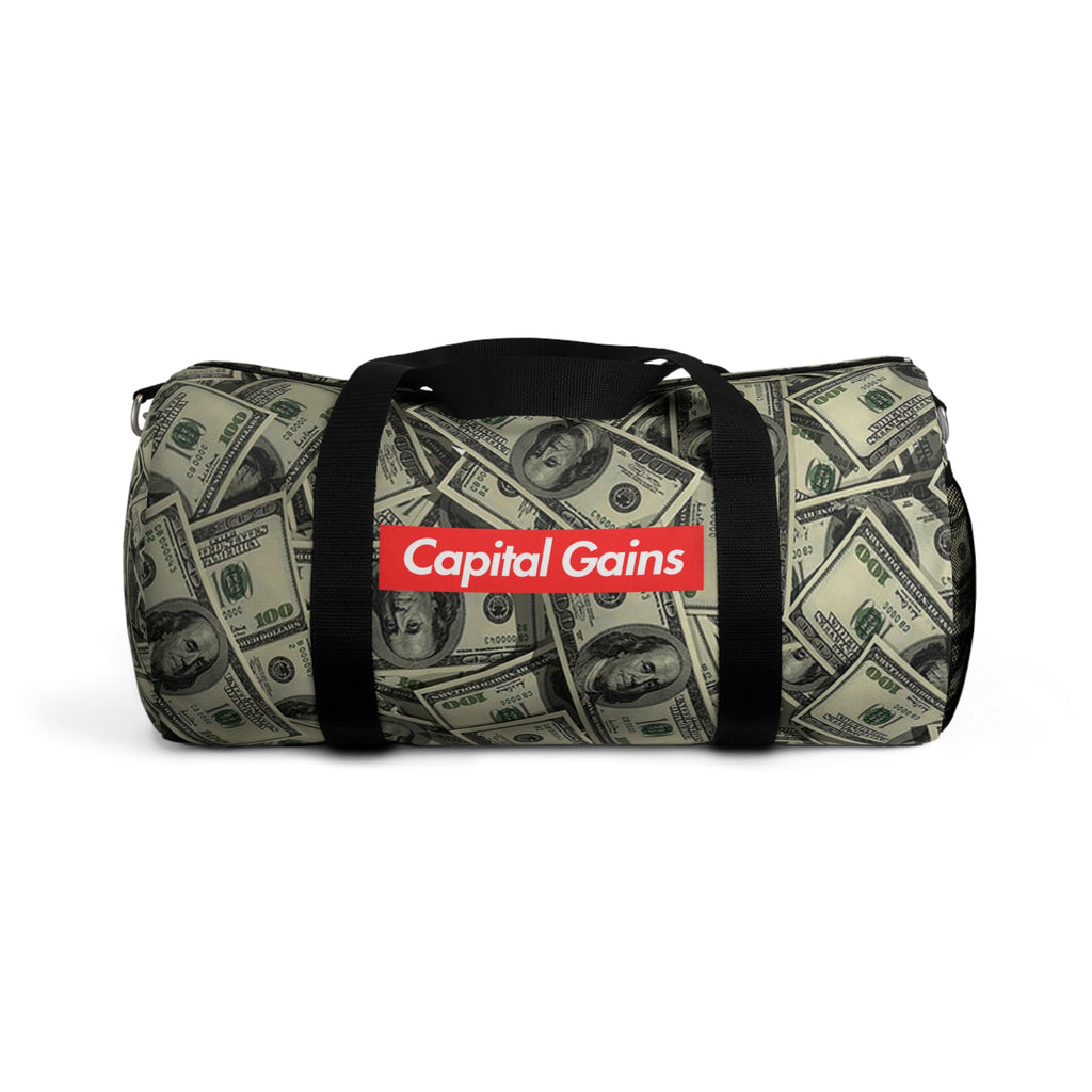 Money Print Duffel Bag – "Capital Gains" Travel & Gym Bag